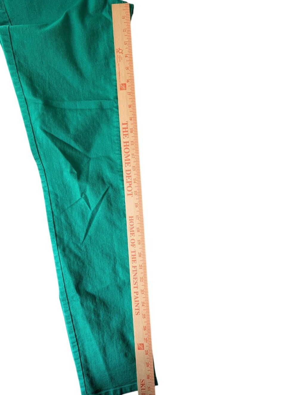 prAna Kara Jeans Outdoor Pants Green Teal Womens Size 8 Stretch Organic Cotton - Picture 8 of 8